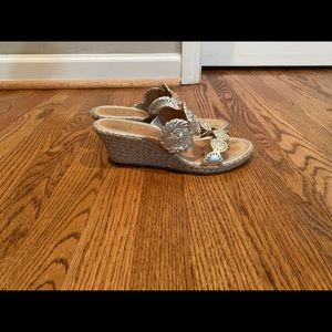 Jack Rogers Shelby Wedge size 6.5